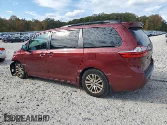 2015 Toyota Sienna XLE with VIN 5TDYK3DC9FS578607, listed as a Copart auction lot 85150445 with 151,130 mi miles and Clean title. Bid and sale history available at DreamBid. Image 2.