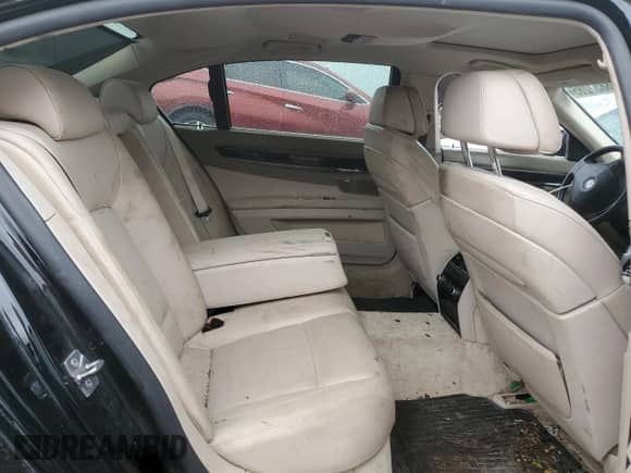 2010 BMW 7 Series 750Li with VIN WBAKB8C57ACY63934, listed as a Copart auction lot 58851285 with Not provided miles and Clean title. Bid and sale history available at DreamBid. Image 10.