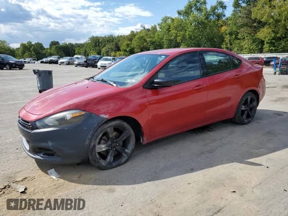2016 Dodge Dart SXT z VIN 1C3CDFBB4GD541420, wystawiony jako Copart lot #71174975 z przebiegiem 104 622 mil mil oraz Szkoda całkowita • Salvage title. Historia ofert i sprzedaży dostępna na DreamBid. Obrazek 1.