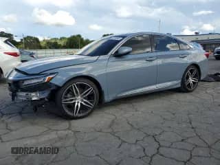 2022 Honda Accord Touring с VIN 1HGCV2F9XNA005113, выставлен на аукционе Copart как лот 68748965 с пробегом 51 486 миль миль и Чистый • Clean title. История ставок и продаж доступна на DreamBid. Изображение 1.
