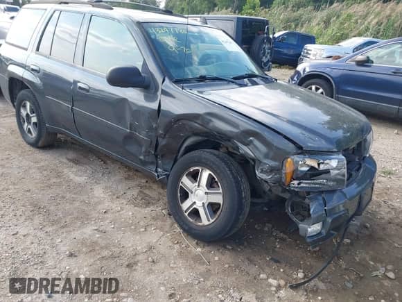 2007 Chevrolet TrailBlazer LS with VIN 1GNDT13SX72281256, listed as a IAAI auction lot 43247780 with 258,337 mi miles and . Bid and sale history available at DreamBid. Image 6.