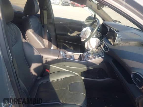 2021 Hyundai Santa Fe Calligraphy with VIN 5NMS5DAL8MH370726, listed as a IAAI auction lot 42099412 with 56,273 mi miles and . Bid and sale history available at DreamBid. Image 5.