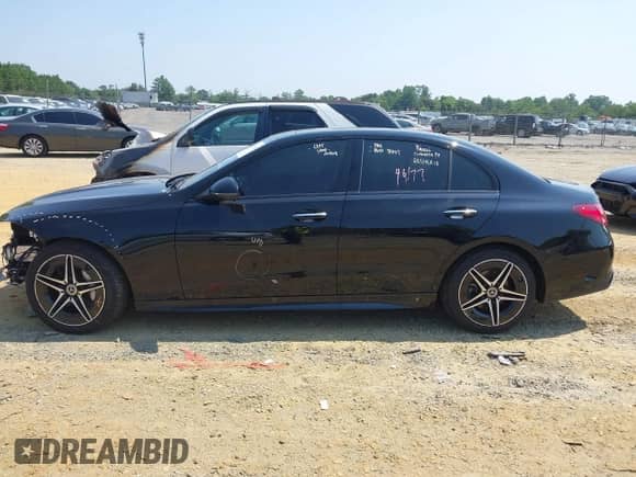 2023 Mercedes-Benz C 300 with VIN W1KAF4HB4PR143139, listed as a IAAI auction lot 42681184 with 33,510 mi miles and . Bid and sale history available at DreamBid. Image 14.