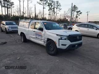 2022 Nissan Frontier S with VIN 1N6ED1CL9NN671261, listed as a IAAI auction lot 41448740 with 36,282 mi miles and . Bid and sale history available at DreamBid. Image 1.