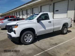 2025 Chevrolet Silverado 1500 z VIN 3GCNKAEK3SG165474, wystawiony jako Copart lot #54514825 z przebiegiem 598 mil mil oraz Nie do naprawy • Non repairable. Historia ofert i sprzedaży dostępna na DreamBid. Obrazek 1.