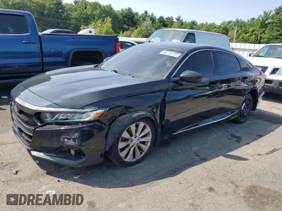 2018 Honda Accord EX z VIN 1HGCV1F46JA033581, wystawiony jako Copart lot #68219725 z przebiegiem 68 621 mil mil oraz Szkoda całkowita • Salvage title. Historia ofert i sprzedaży dostępna na DreamBid. Obrazek 1.