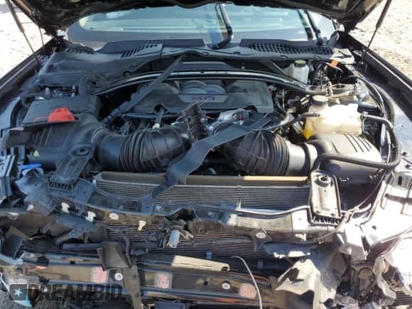 2024 Ford Mustang GT с VIN 1FA6P8CF9R5402013, выставлен на аукционе Copart как лот 81306165 с пробегом Не указан миль и Списание • Salvage title. История ставок и продаж доступна на DreamBid. Изображение 11.