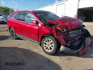 2018 Chevrolet Equinox LT with VIN 2GNAXJEV1J6243052, listed as a IAAI auction lot 43152605 with 124,859 mi miles and . Bid and sale history available at DreamBid. Image 1.