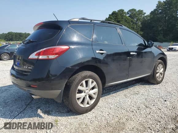 2012 Nissan Murano SV with VIN JN8AZ1MW0CW203992, listed as a Copart auction lot 69464435 with 175,154 mi miles and Salvage title. Bid and sale history available at DreamBid. Image 3.