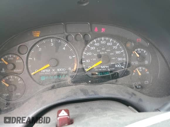 1998 Chevrolet Blazer LS z VIN 1GNDT13W4W2195619, wystawiony jako Copart lot #65487945 z przebiegiem 155 740 mil mil oraz Szkoda całkowita • Salvage title. Historia ofert i sprzedaży dostępna na DreamBid. Obrazek 9.