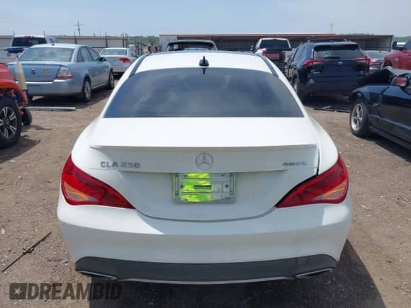 2017 Mercedes-Benz CLA 250 with VIN WDDSJ4GB9HN473307, listed as a IAAI auction lot 42265508 with 110,065 mi miles and . Bid and sale history available at DreamBid. Image 16.