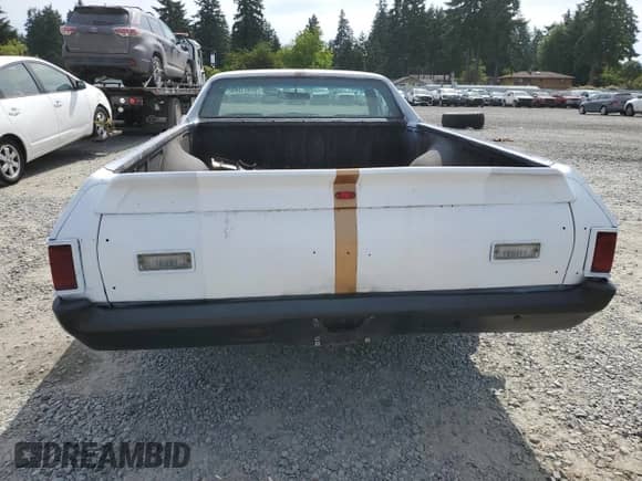 1969 Chevrolet El Camino with VIN 136809K339214, listed as a Copart auction lot 60951545 with 42,667 mi miles and Clean title. Bid and sale history available at DreamBid. Image 6.