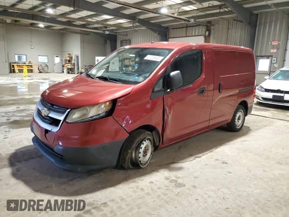 2015 Chevrolet City Express Cargo LS with VIN 3N63M0YN4FK709904, listed as a Copart auction lot 47206645 with Not provided miles and Salvage title. Bid and sale history available at DreamBid. Image 1.