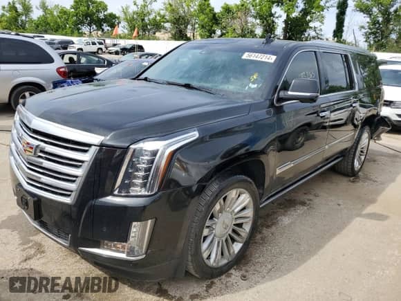 2015 Cadillac Escalade с VIN 1GYS3UKJ7FR719208, выставлен на аукционе Copart как лот 56147214 с пробегом 183 265 миль миль и Списание • Salvage title. История ставок и продаж доступна на DreamBid. Изображение 1.