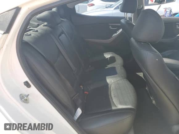 2014 Hyundai Elantra Limited с VIN 5NPDH4AE2EH489216, выставлен на аукционе Copart как лот 60041835 с пробегом Не указан миль и Списание • Salvage title. История ставок и продаж доступна на DreamBid. Изображение 10.