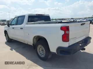 2021 Chevrolet Silverado 1500 Work Truck z VIN 3GCPWAEH7MG441918, wystawiony jako IAAI lot #43183656 z przebiegiem 72 694 mil mil oraz . Historia ofert i sprzedaży dostępna na DreamBid. Obrazek 3.