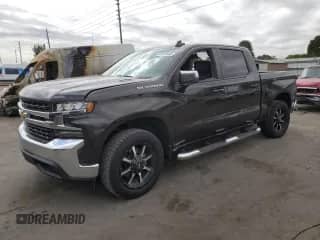 2021 Chevrolet Silverado 1500 LT с VIN 1GCPWCET9MZ412274, выставлен на аукционе Copart как лот 45124605 с пробегом 79 752 миль миль и Списание • Salvage title. История ставок и продаж доступна на DreamBid. Изображение 1.