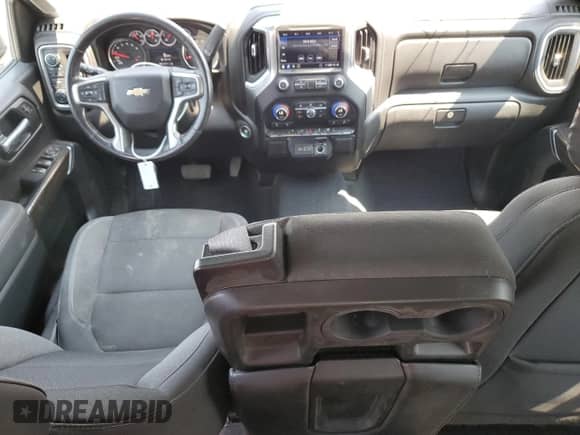 2019 Chevrolet Silverado 1500 LT with VIN 1GCRYDEK8KZ275647, listed as a Copart auction lot 58829495 with 124,577 mi miles and Salvage title. Bid and sale history available at DreamBid. Image 8.