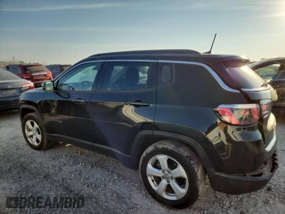 2018 Jeep Compass Latitude z VIN 3C4NJCBB0JT411003, wystawiony jako Copart lot #80697275 z przebiegiem 52 095 mil mil oraz Szkoda całkowita • Salvage title. Historia ofert i sprzedaży dostępna na DreamBid. Obrazek 2.