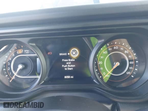 2025 Jeep Wrangler Sahara z VIN 1C4PJXEN9SW529245, wystawiony jako IAAI lot #42612345 z przebiegiem 8 058 mil mil oraz . Historia ofert i sprzedaży dostępna na DreamBid. Obrazek 7.