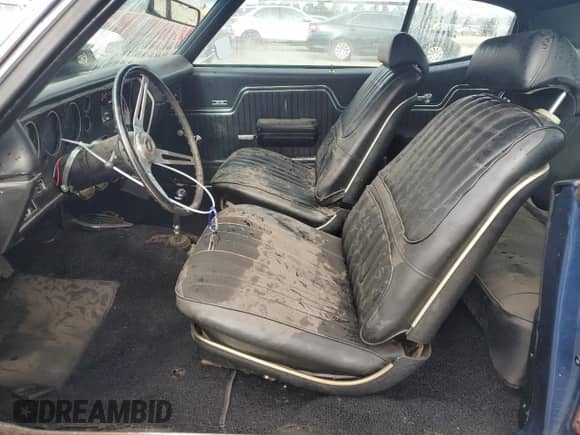 1970 Chevrolet Chevelle z VIN 136370R226529, wystawiony jako Copart lot #69010084 z przebiegiem 24 202 mil mil oraz Szkoda całkowita • Salvage title. Historia ofert i sprzedaży dostępna na DreamBid. Obrazek 7.