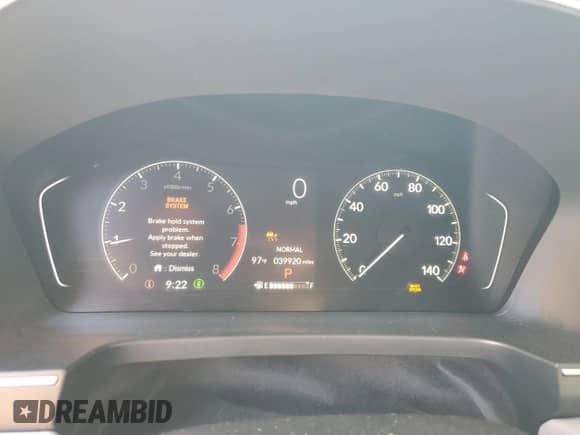 2023 Honda Pilot Touring с VIN 5FNYG1H71PB039231, выставлен на аукционе Copart как лот 61742805 с пробегом 39 920 миль миль и Списание • Salvage title. История ставок и продаж доступна на DreamBid. Изображение 9.