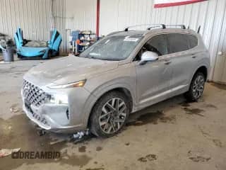 2021 Hyundai Santa Fe Calligraphy с VIN 5NMS5DAL0MH364340, выставлен на аукционе Copart как лот 44924695 с пробегом 48 324 миль миль и Списание • Salvage title. История ставок и продаж доступна на DreamBid. Изображение 1.
