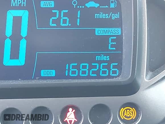 2012 Chevrolet Sonic LS with VIN 1G1JB6SH4C4138828, listed as a IAAI auction lot 42467481 with 168,266 mi miles and . Bid and sale history available at DreamBid. Image 12.