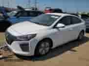 2019 Hyundai Ioniq Blue with VIN KMHC65LC7KU180535, listed as a Copart auction lot 67559995 with 140,324 mi miles and Salvage title. Bid and sale history available at DreamBid. Image 1.