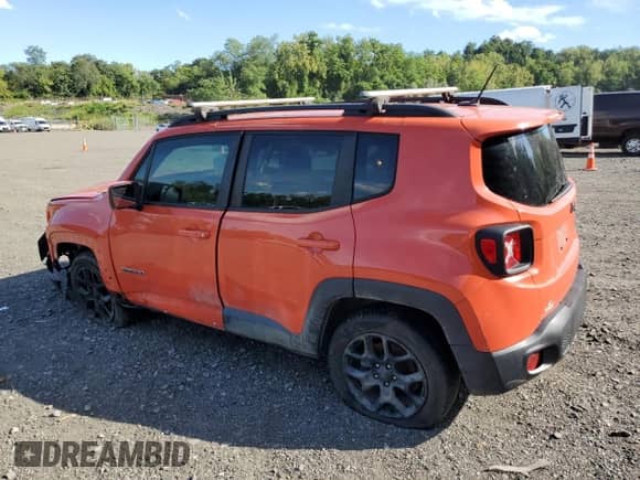 2017 Jeep Renegade Latitude с VIN ZACCJABB3HPG14464, выставлен на аукционе Copart как лот 70368385 с пробегом 104 830 миль миль и Чистый • Clean title. История ставок и продаж доступна на DreamBid. Изображение 2.