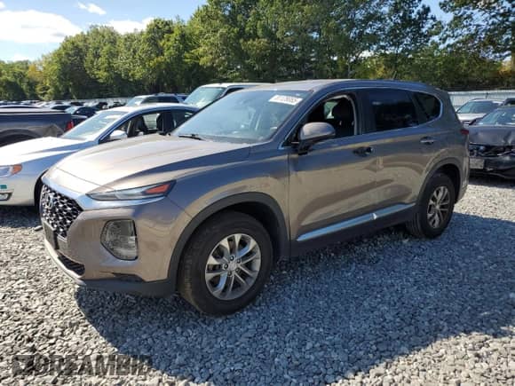 2019 Hyundai Santa Fe SE с VIN 5NMS2CAD0KH015154, выставлен на аукционе Copart как лот 81128065 с пробегом 99 341 миль миль и Списание • Salvage title. История ставок и продаж доступна на DreamBid. Изображение 1.