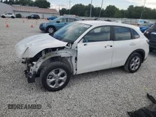 2025 Honda HR-V LX with VIN 3CZRZ2H34SM727529, listed as a Copart auction lot 68421185 with 18,525 mi miles and Salvage title. Bid and sale history available at DreamBid. Image 1.