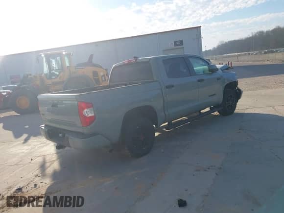 2021 Toyota Tundra SR5 with VIN 5TFDY5F14MX046533, listed as a IAAI auction lot 41663194 with 55,758 mi miles and . Bid and sale history available at DreamBid. Image 4.