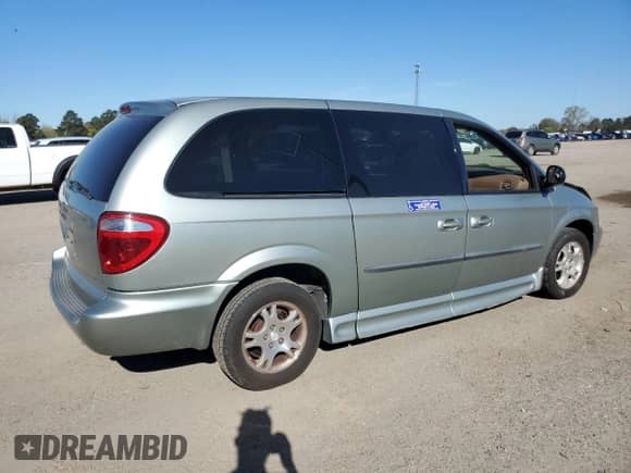 2003 Dodge Caravan Sport with VIN 2D4GP44L73R207035, listed as a Copart auction lot 49324265 with 180,467 mi miles and Salvage title. Bid and sale history available at DreamBid. Image 3.