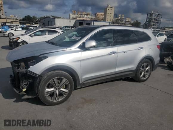2013 Hyundai Santa Fe Limited с VIN KM8SR4HF9DU003424, выставлен на аукционе Copart как лот 82132995 с пробегом 77 272 миль миль и Списание • Salvage title. История ставок и продаж доступна на DreamBid. Изображение 1.