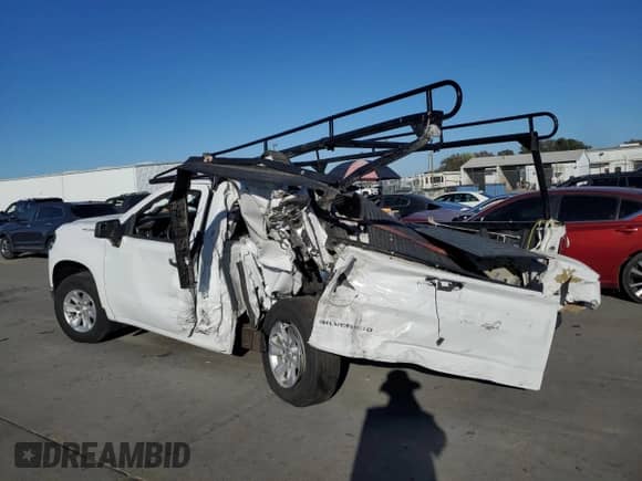 2021 Chevrolet Silverado 1500 Work Truck with VIN 3GCNWAEF3MG331177, listed as a Copart auction lot 84371115 with Not provided miles and Clean title. Bid and sale history available at DreamBid. Image 2.