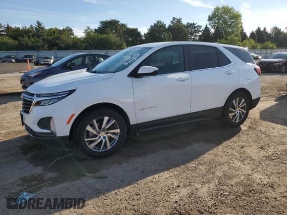 2024 Chevrolet Equinox LT с VIN 3GNAXKEG6RS116754, выставлен на аукционе Copart как лот 70559135 с пробегом 17 795 миль миль и Списание • Salvage title. История ставок и продаж доступна на DreamBid. Изображение 1.