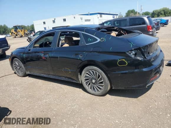 2023 Hyundai Sonata SEL with VIN KMHL34JJ8PA054424, listed as a Copart auction lot 66649785 with 163,014 mi miles and Clean title. Bid and sale history available at DreamBid. Image 2.