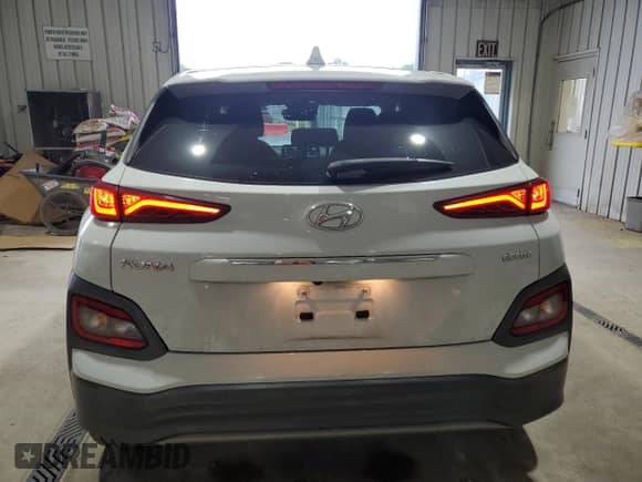 2021 Hyundai Kona Ultimate with VIN KM8K53AG2MU112641, listed as a Copart auction lot 69419175 with 41,435 mi miles and Salvage title. Bid and sale history available at DreamBid. Image 6.