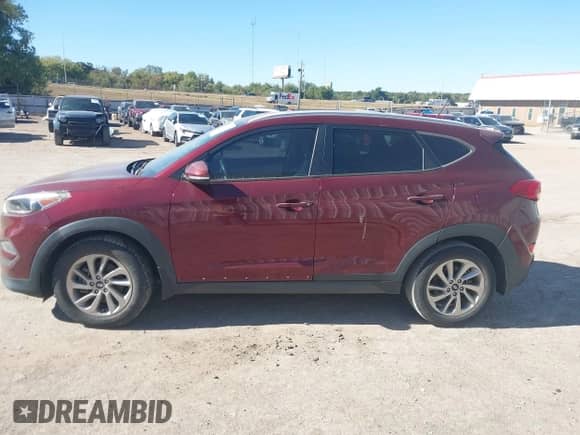 2016 Hyundai Tucson Sport with VIN KM8J33A2XGU107780, listed as a IAAI auction lot 43508838 with 113,030 mi miles and . Bid and sale history available at DreamBid. Image 14.