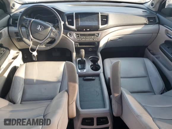 2016 Honda Pilot EX-L with VIN 5FNYF5H58GB022855, listed as a Copart auction lot 66366845 with Not provided miles and Salvage title. Bid and sale history available at DreamBid. Image 8.