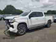 2022 Chevrolet Silverado 1500 RST with VIN 3GCUDEET1NG672027, listed as a Copart auction lot 59335195 with 51,898 mi miles and Salvage title. Bid and sale history available at DreamBid. Image 1.