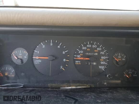 1995 Jeep Grand Cherokee Limited with VIN 1J4GZ78Y7SC730118, listed as a Copart auction lot 76031964 with 184,074 mi miles and Salvage title. Bid and sale history available at DreamBid. Image 9.
