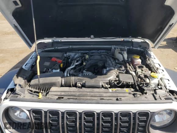 2024 Jeep Wrangler Sport S с VIN 1C4PJXDG4RW243882, выставлен на аукционе Copart как лот 80692655 с пробегом 30 822 миль миль и Списание • Salvage title. История ставок и продаж доступна на DreamBid. Изображение 12.