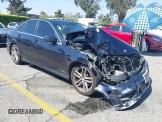 2014 Mercedes-Benz C 250 Sport with VIN WDDGF4HB0ER306716, listed as a IAAI auction lot 43356186 with 150,933 mi miles and . Bid and sale history available at DreamBid. Image 1.