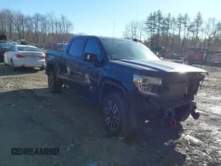 2020 GMC Sierra 1500 AT4 with VIN 3GTP9EED0LG159646, listed as a IAAI auction lot 41456858 with 47,105 mi miles and . Bid and sale history available at DreamBid. Image 1.