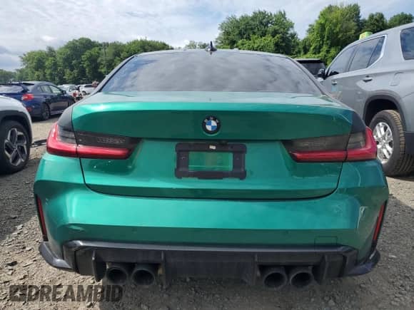 2021 BMW M3 с VIN WBS53AY06MFL18174, выставлен на аукционе Copart как лот 63284265 с пробегом 29 214 миль миль и Списание • Salvage title. История ставок и продаж доступна на DreamBid. Изображение 6.
