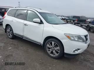 2013 Nissan Pathfinder SL with VIN 5N1AR2MN1DC646613, listed as a IAAI auction lot 41486430 with 102,094 mi miles and . Bid and sale history available at DreamBid. Image 1.