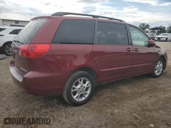 2006 Toyota Sienna XLE z VIN 5TDZA22C46S581435, wystawiony jako Copart lot #81224455 z przebiegiem 199 274 mil mil oraz Szkoda całkowita • Salvage title. Historia ofert i sprzedaży dostępna na DreamBid. Obrazek 3.