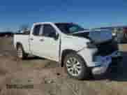 2023 Chevrolet Silverado 1500 Custom with VIN 1GCRABEKXPZ268649, listed as a Copart auction lot 43549345 with 23,247 mi miles and Salvage title. Bid and sale history available at DreamBid. Image 4.